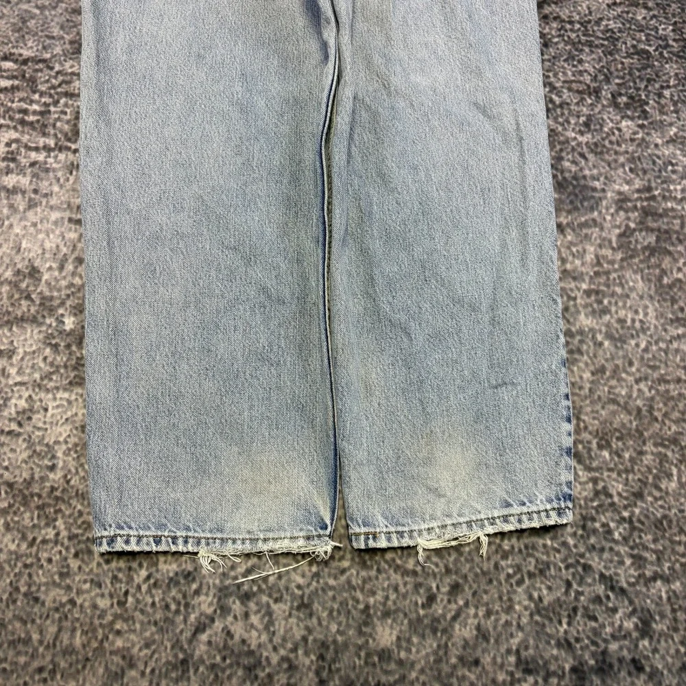 Levi's 560 Jeans Comfort Fit Mens 36x30 Blue Denim Straight Leg VTG Y2K